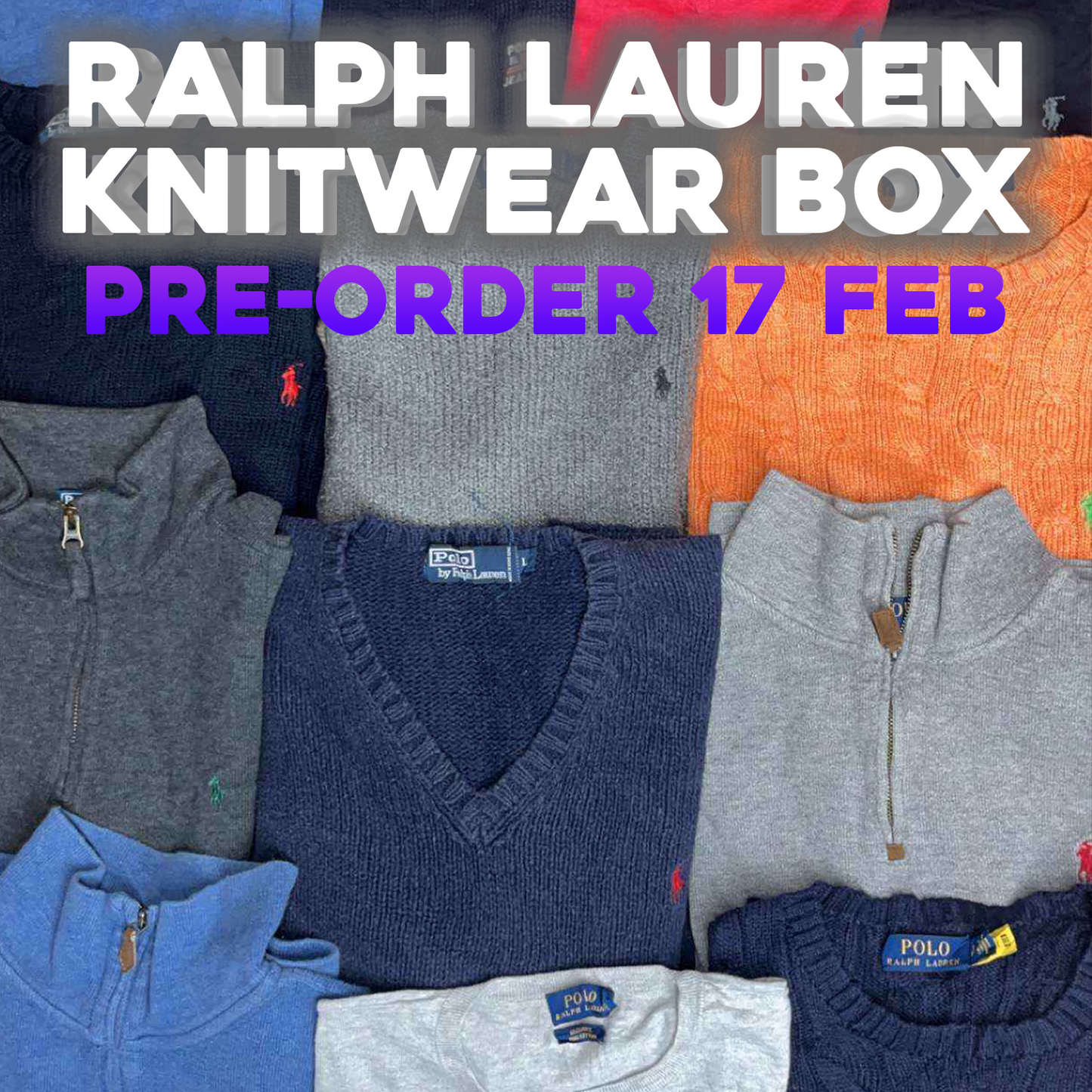 RALPH LAUREN KNITWEAR BOX